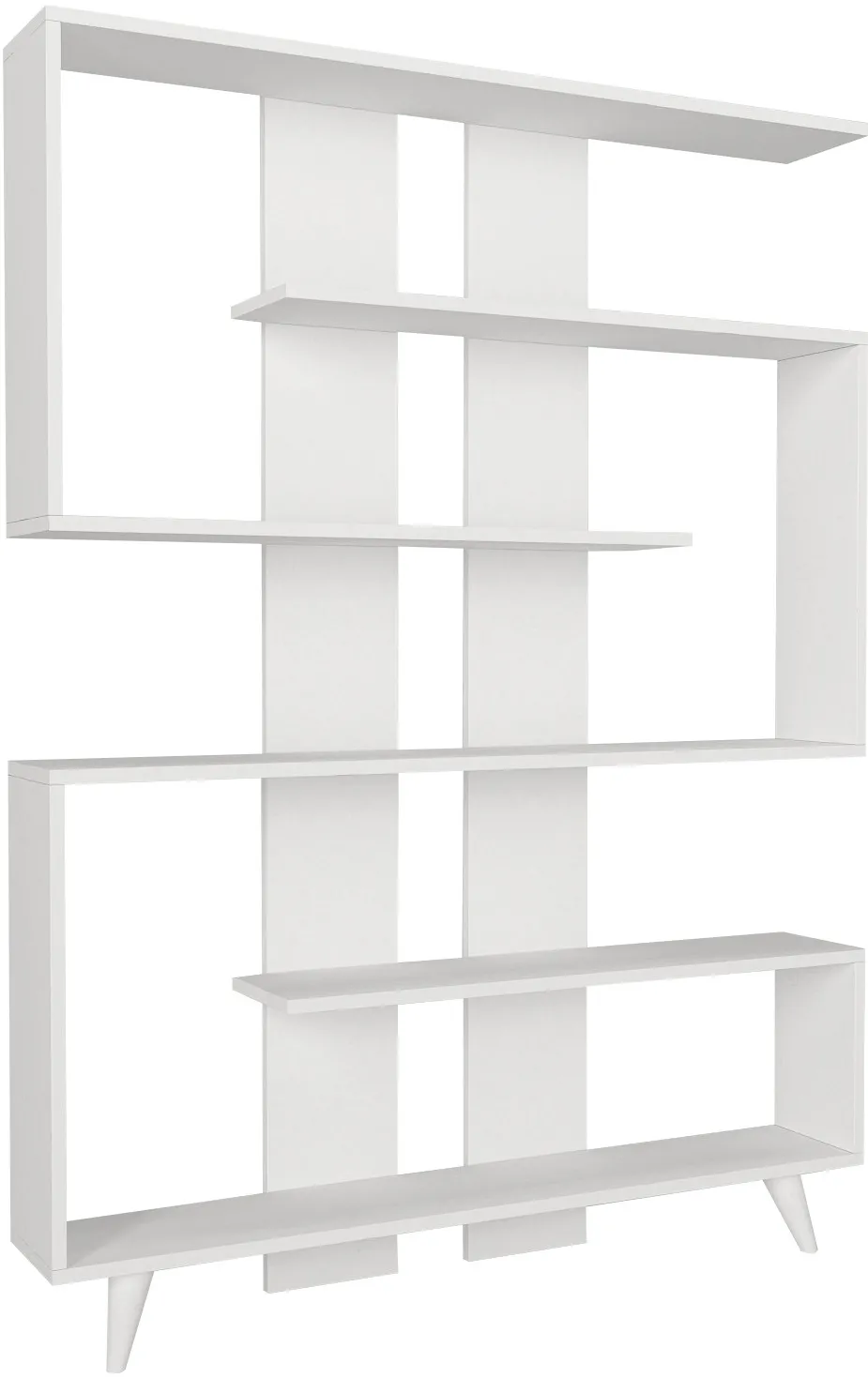 Bibliotecă Hanah Home Rain, Alb