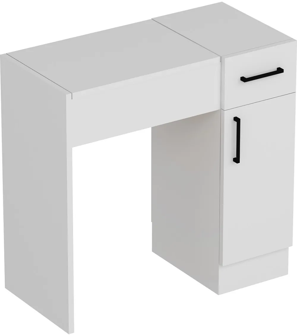 Masă de toaletă Hanah Home Inci, Alb