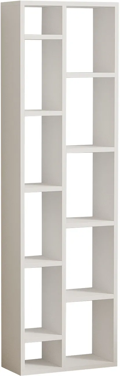 Bibliotecă Hanah Home Tomi, Alb