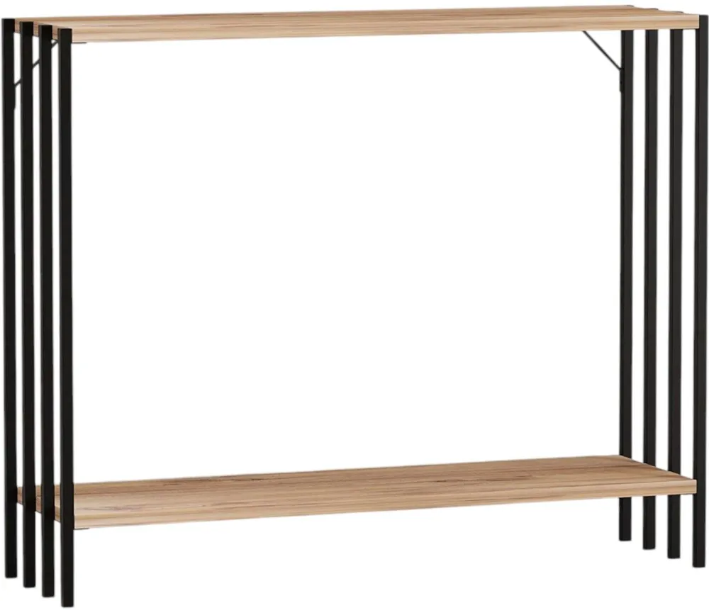 Bufet Hanah Home Verona, Negru / Pin Atlantic