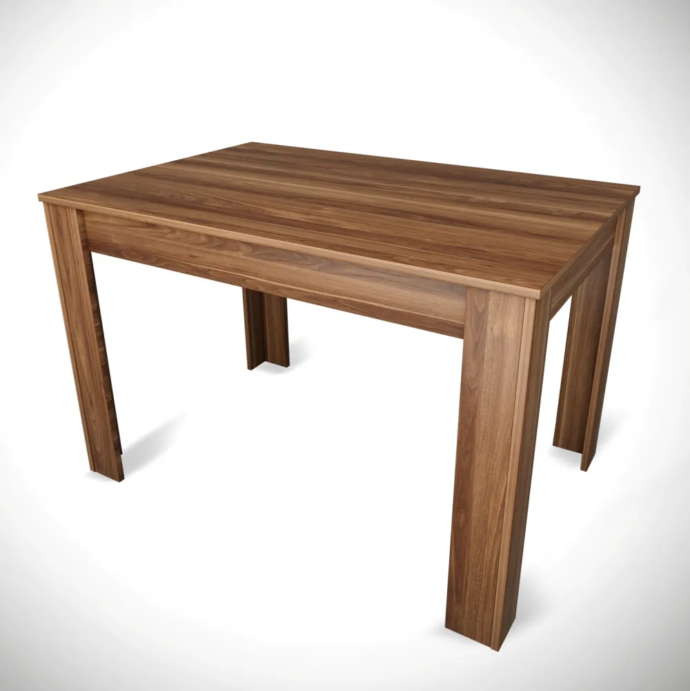 Masă de dining Hanah Home Single 120, Nuc