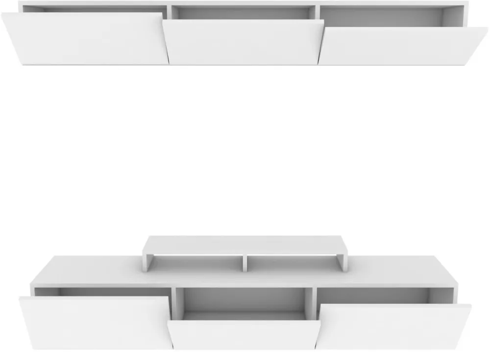 Ansamblu TV Hanah Home Line, Alb