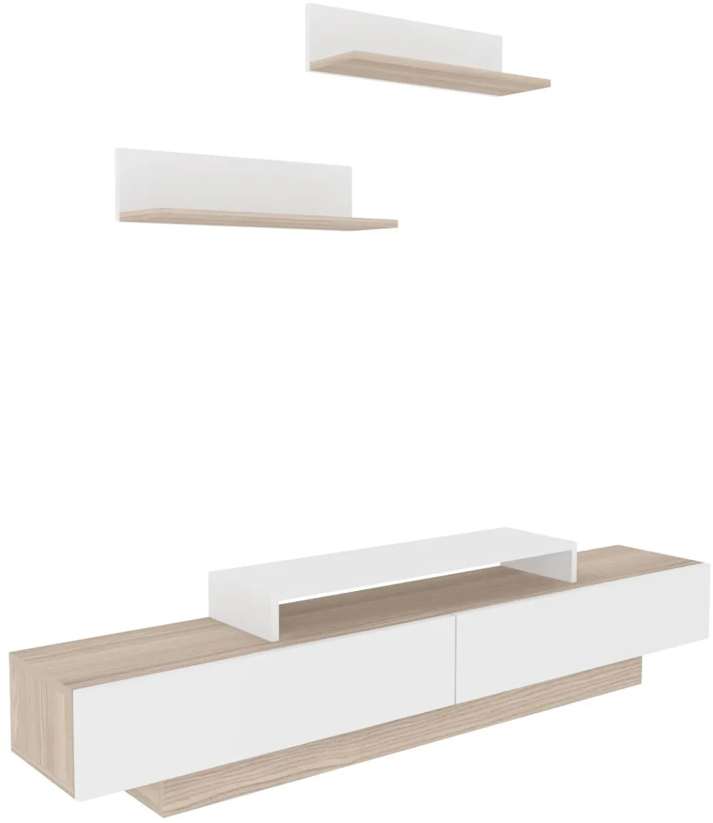 Ansamblu TV Hanah Home Lusi - Cordoba, White, Alb / Cordoba