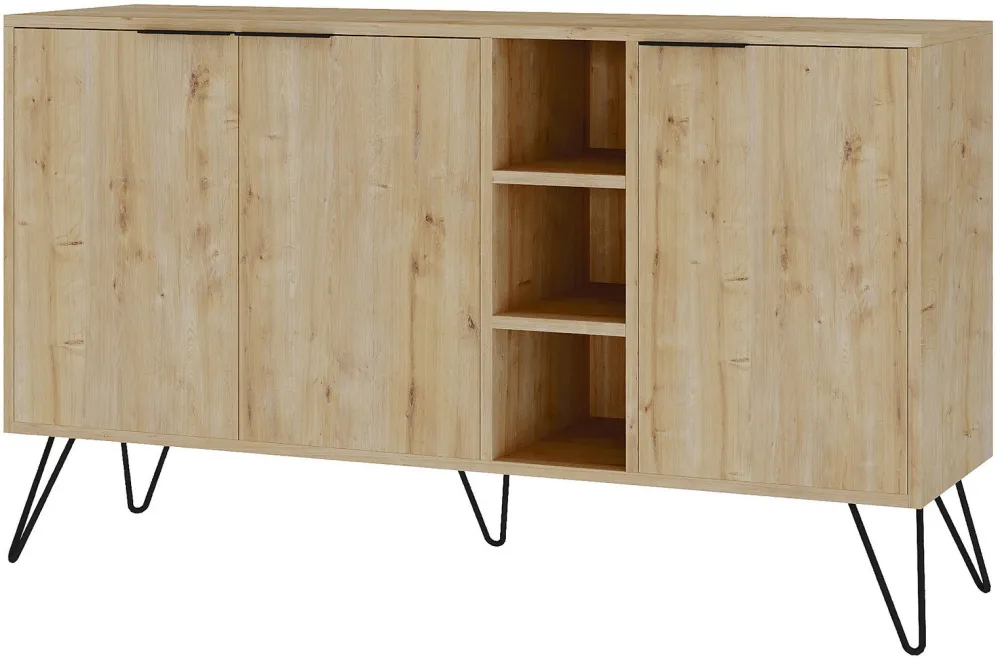 Consolă Hanah Home Clara Console, Stejar