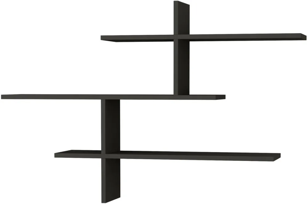 Raft de perete Hanah Home Leo, Antracit