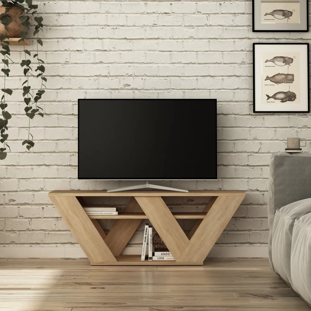 Comodă TV Hanah Home Pipralla, Stejar