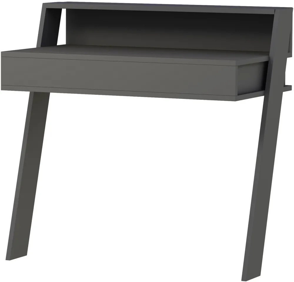 Birou Hanah Home Cowork Working Table, Antracit