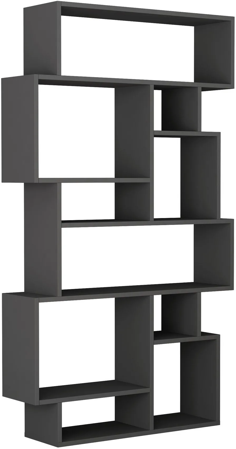 Bibliotecă Hanah Home Karmato, Antracit