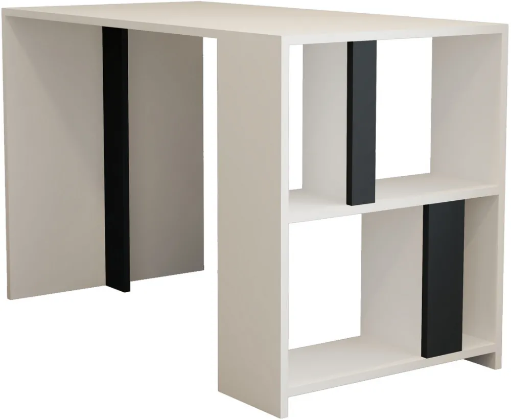 Birou Hanah Home Lima, Alb / Antracit