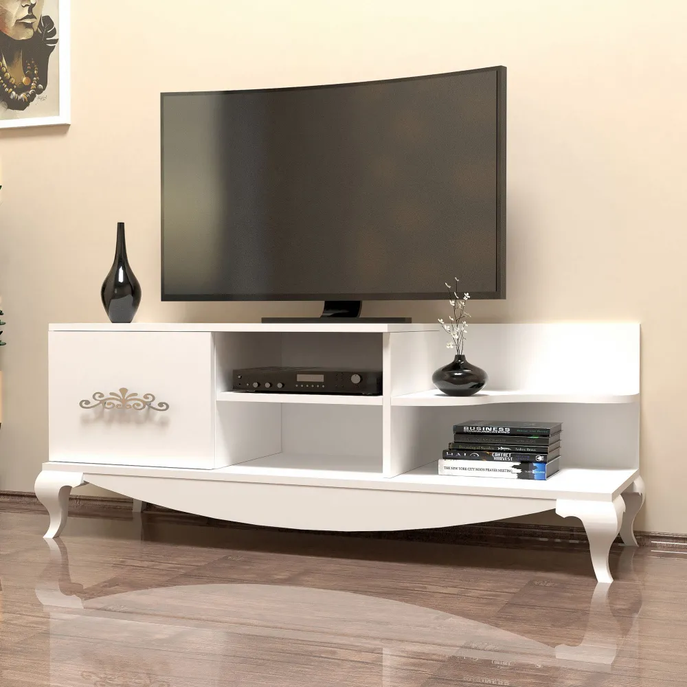 Comodă TV Hanah Home Sultan, Alb