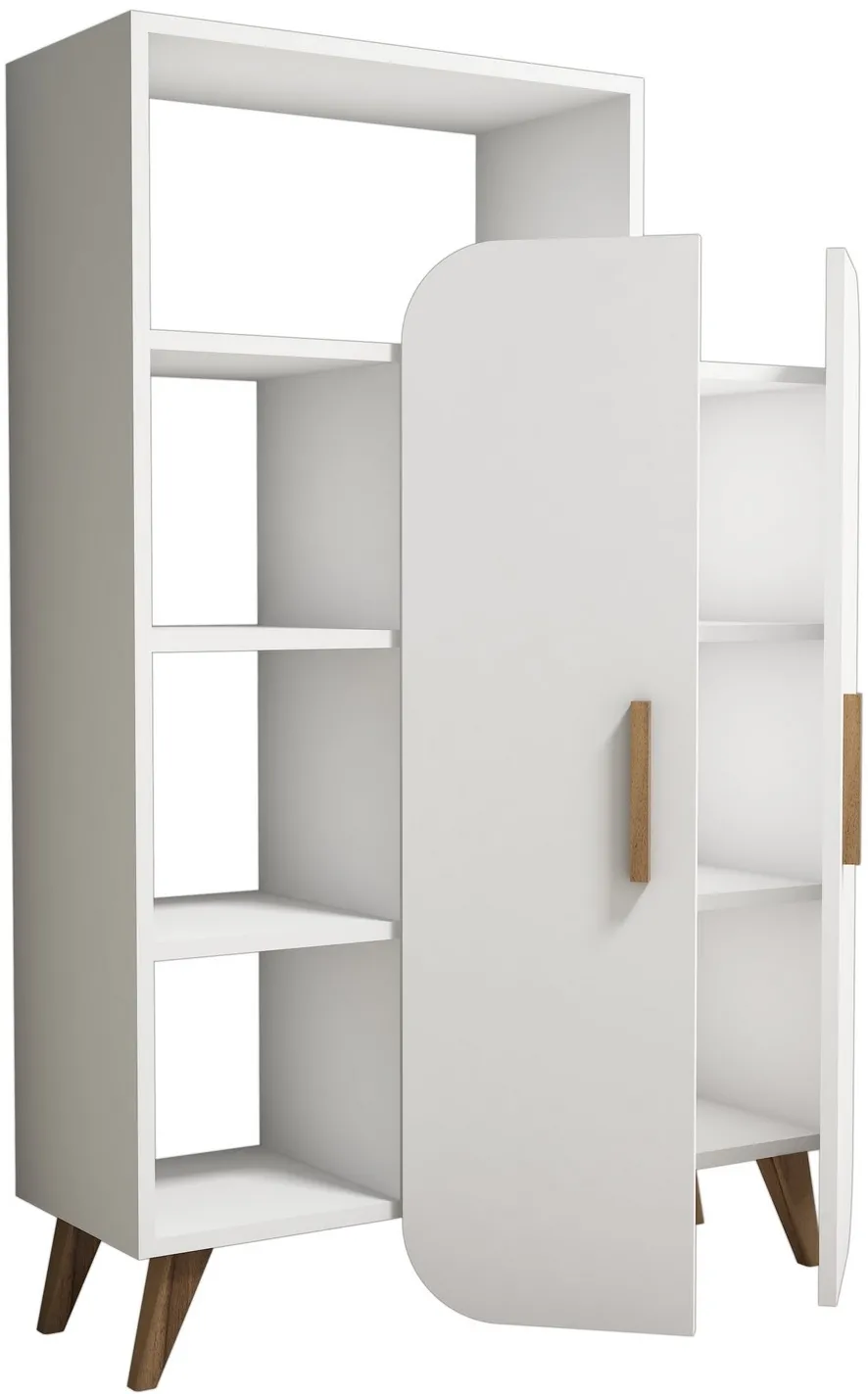 Bibliotecă Hanah Home Form, Alb