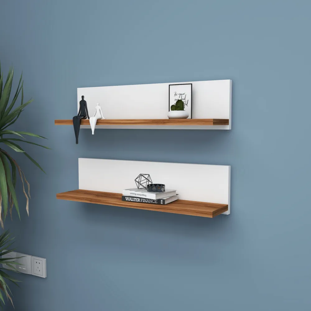 Raft de perete Hanah Home Shelf, Alb