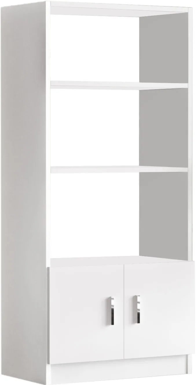 Bibliotecă Hanah Home Vo4-W, Alb