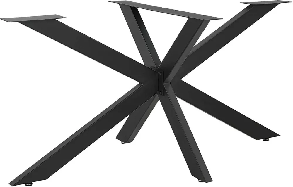 Picioare metalice pentru masă Hanah Home Ahtapot, Negru