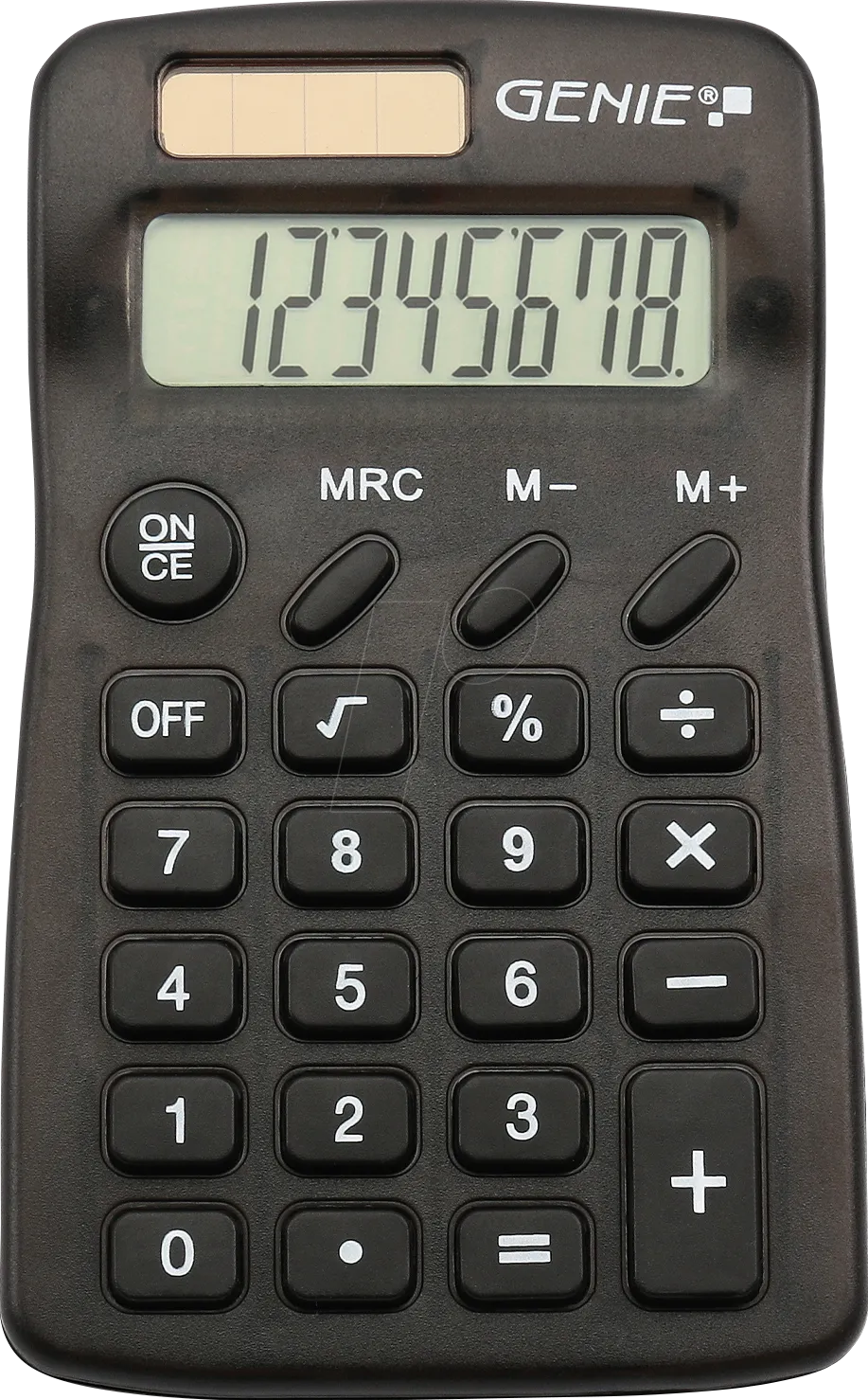 GENIE Calculator 825 8-stellig, negru