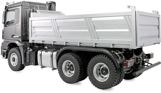 Camion basculanta RC AMEWI Mercedes Arocs 6x6 1:14 RTR antracit