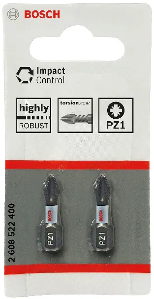 Set 2 biti BOSCH PZ1 2609255922 25 mm