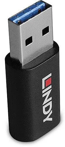 Blocator de date Lindy 71264 USB 2.0 USB-A la USB-C