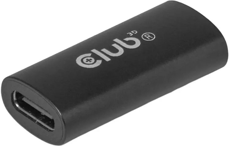 Adaptor CLUB 3D CAC-2507 USB-C mama la USB-C mama 40 Gbps 240 W 8K 60 Hz