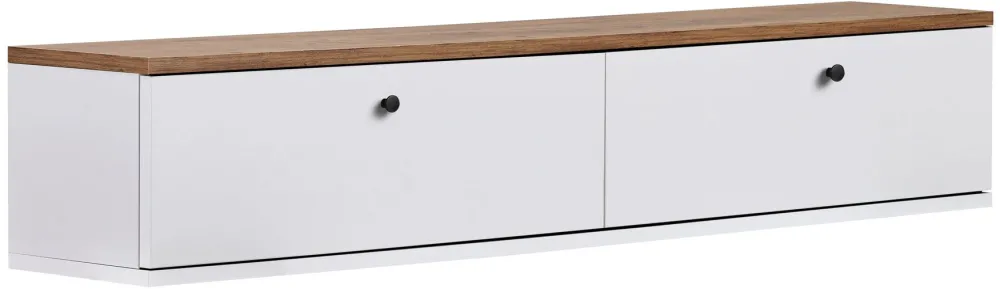 Comodă TV Hanah Home Ligne 140, Pin Atlantic / Alb