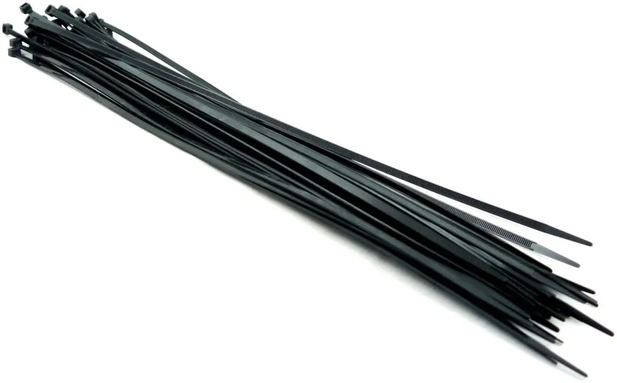 Colier nylon ForIT 250x4.5 negru