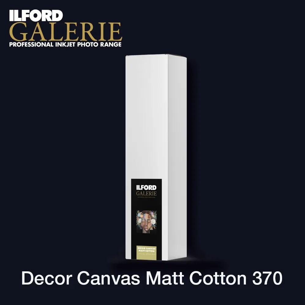 Hartie Foto Ilford Galerie Dcor Canvas Matt Cotton 370g 152,4cm x 15m