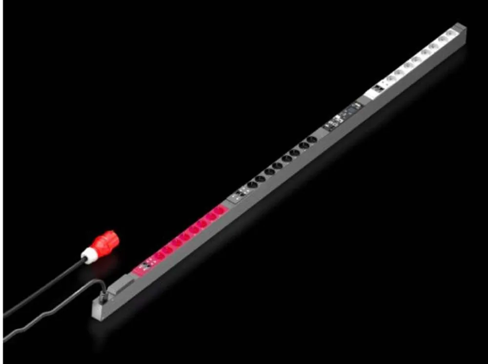 PDU rack metered+ Rittal 32A/3P CEE 24 prize Schuko CEE7/3