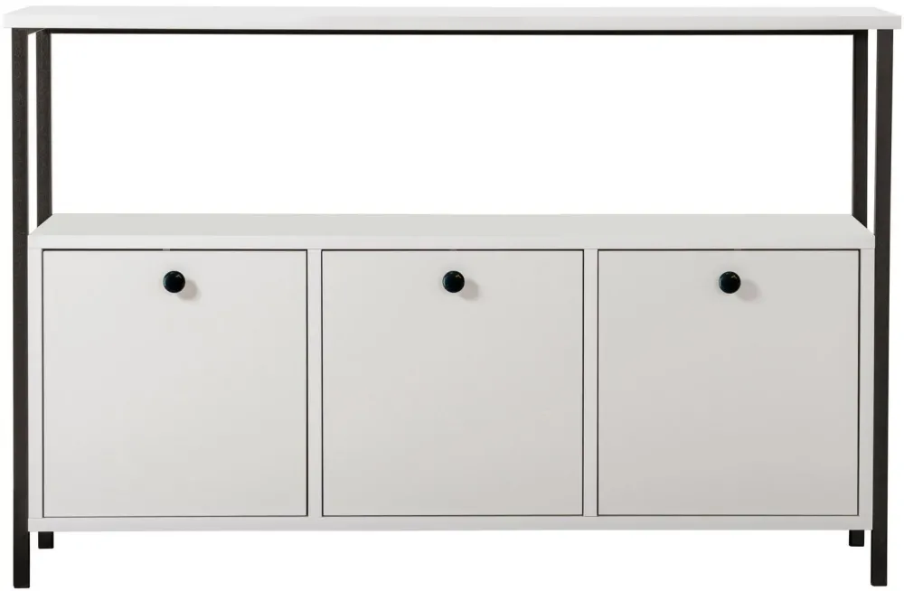 Consolă Hanah Home Solace, Alb / Negru