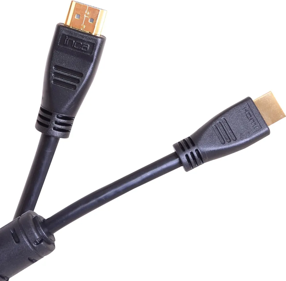 Cablu HDMI 1.4 INCA IHS-05 4K 10,2 Gbit/s 5 m negru