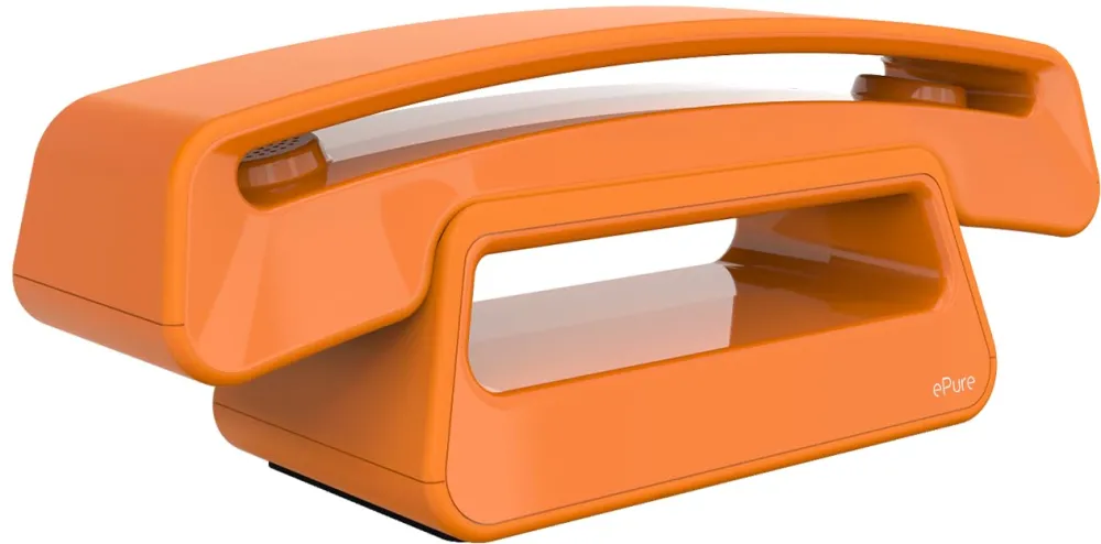 Telefon fix DECT Alcatel ePure Iconic portocaliu