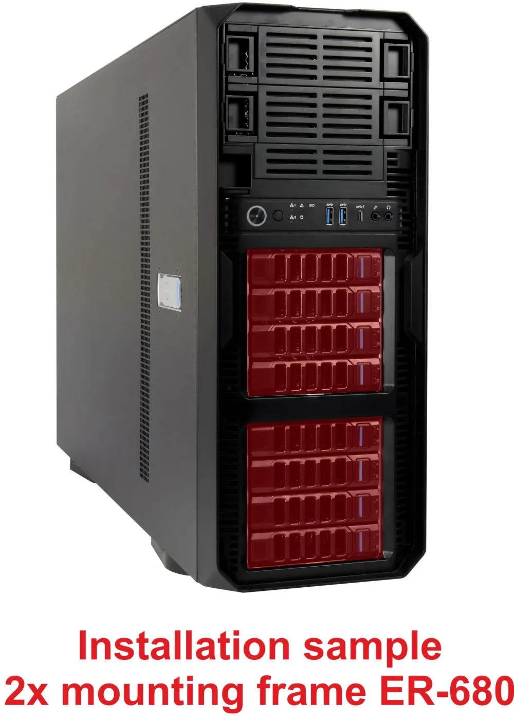 Carcasa PC Inter-Tech Case IPC Server SR-680, Tower
