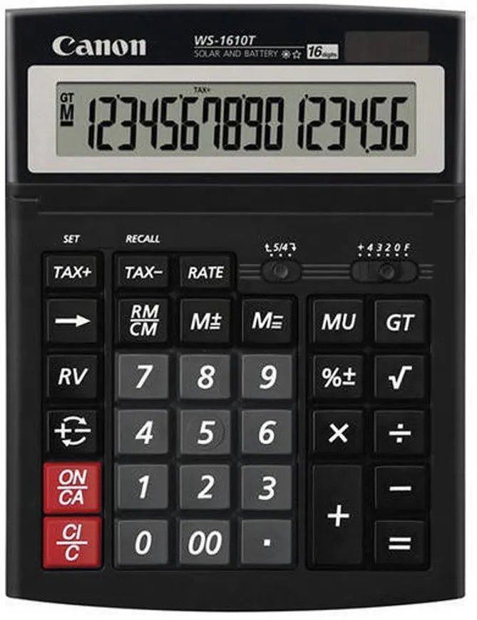 Calculator de birou Canon WS1610T 16 cifre