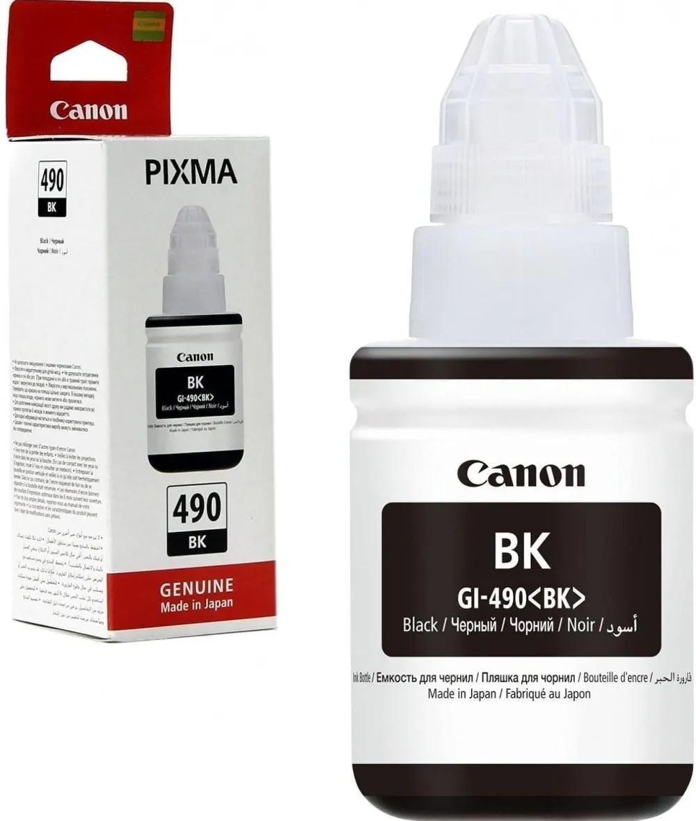 Cartus Imprimanta Canon GI490B INK BOTTLE BLACK