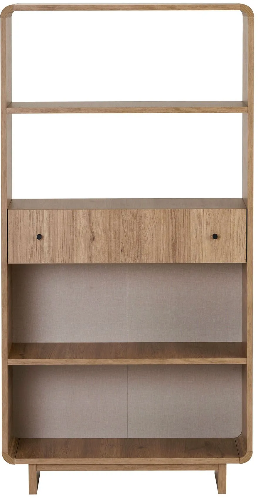 Bibliotecă Hanah Home Senza, Stejar Sepet