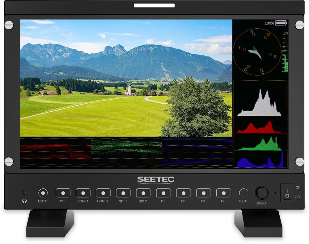 Monitor foto-video SEETEC P133 PRO 13,3 inch Full HD 1000 nit SDI HDMI