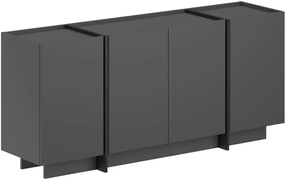 Consolă Hanah Home Dorma, Antracit / Negru