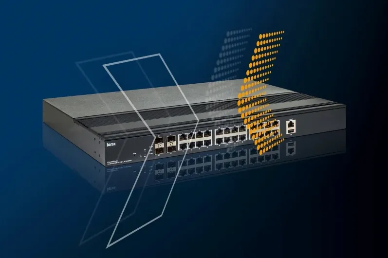 Switch Barox 24-Port 24x10/100/1000TX PoE 4x1G/10G SFP Manag