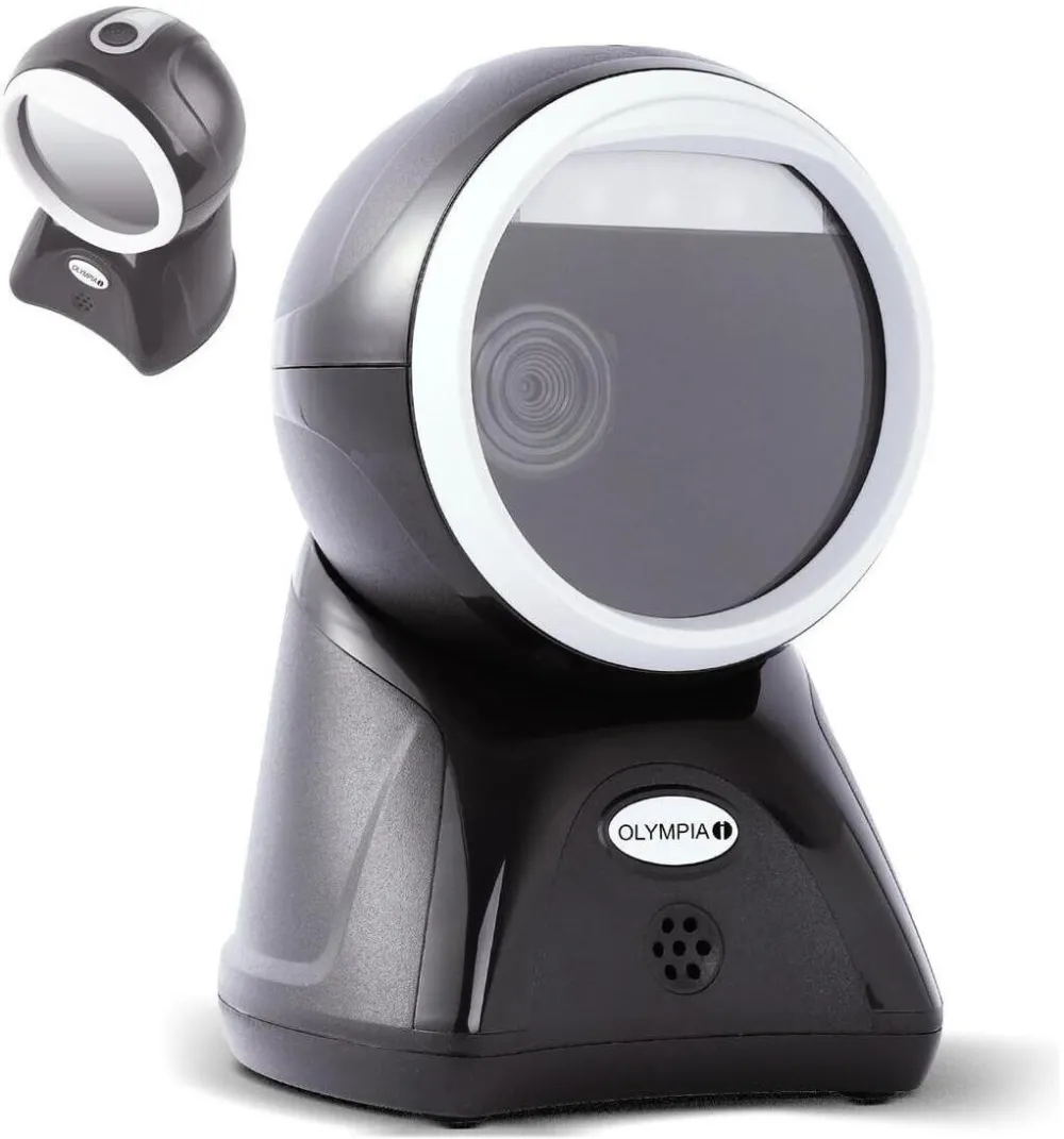 Scanner cod de bare OLYMPIA LS 7100 2D Omnidirektional Negru
