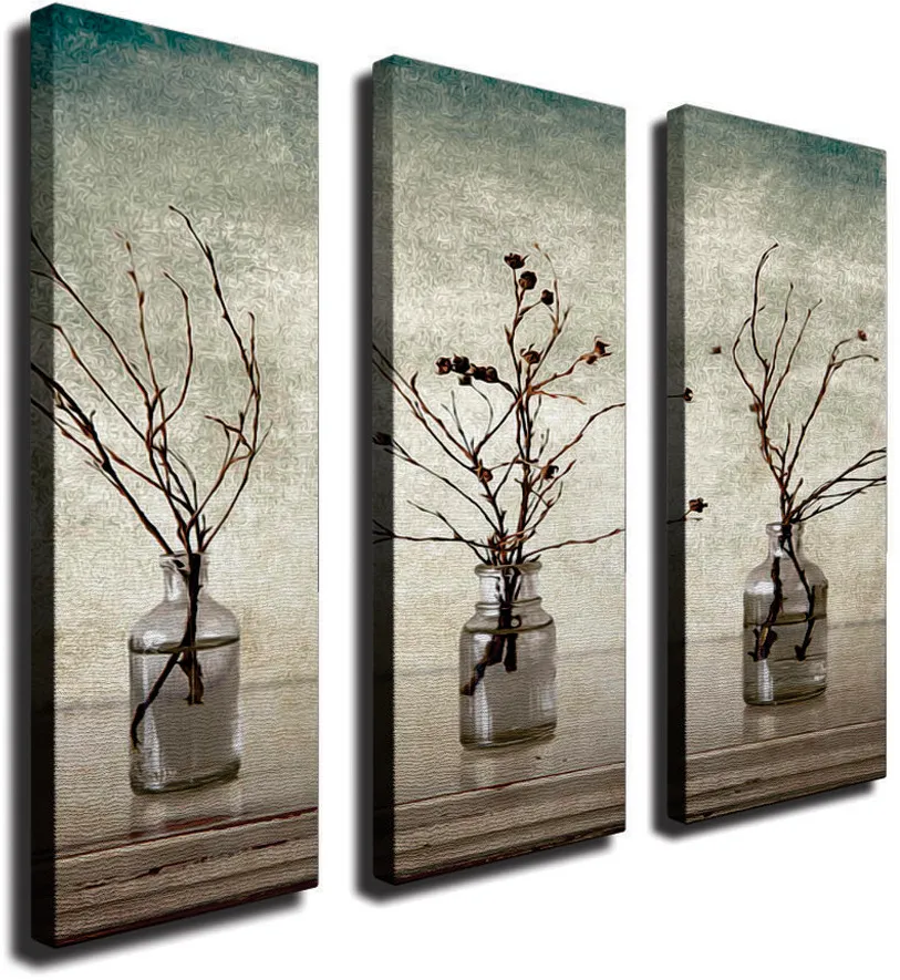 Tablou canvas (3 piese) Wallity CU12, Multicolor