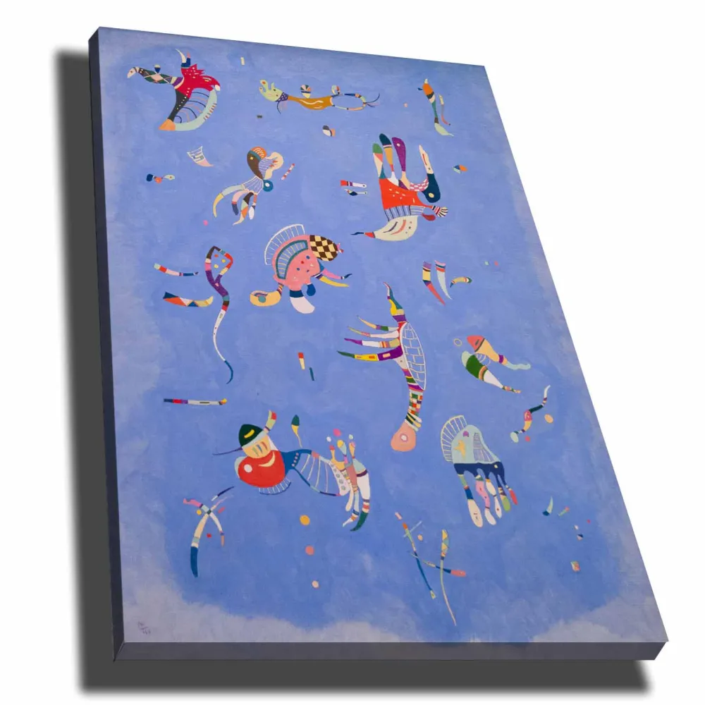 Tablou canvas Wallity 70100KANDINSKY033, Multicolor