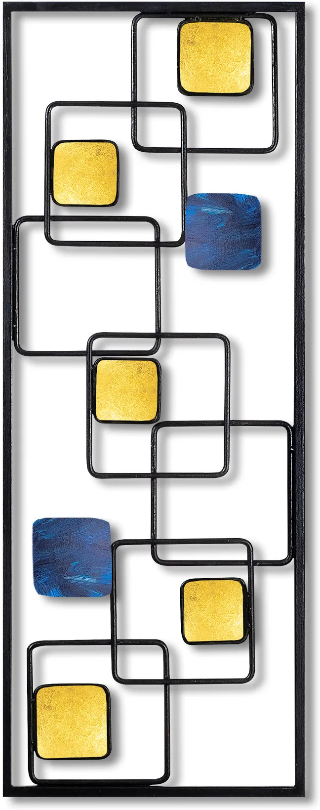 Decorațiune de perete din metal Wallity Metal Art İnfinite, Multicolor