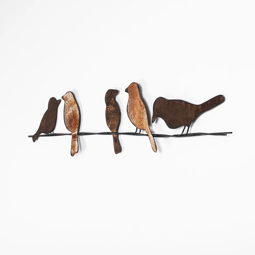 Decorațiune de perete din metal Wallity Muhabbet, Multicolor