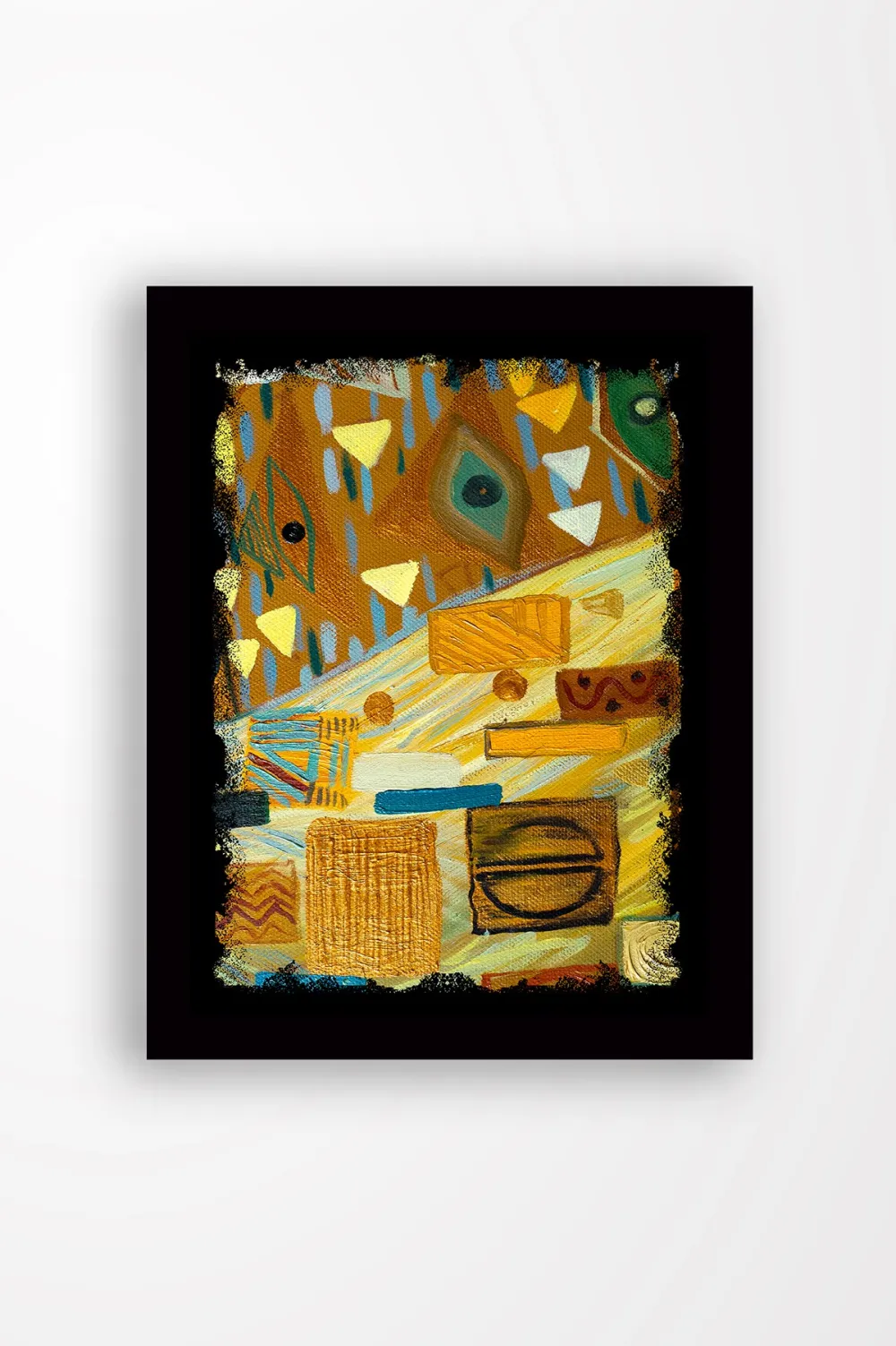 Tablou MDF cu ramă Wallity SC0139, Multicolor