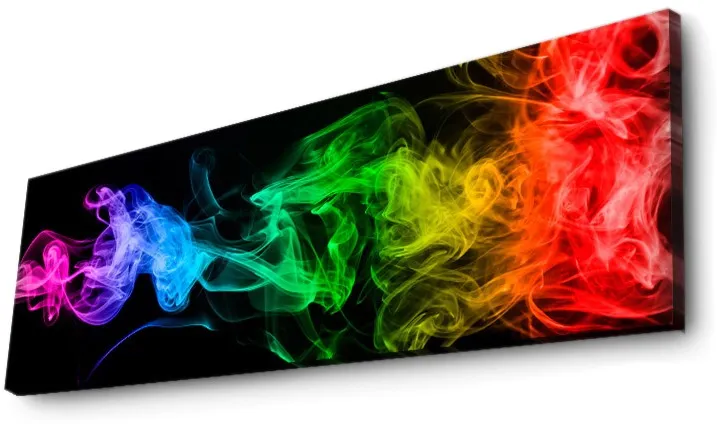 Tablou canvas cu iluminare LED Wallity 3090DACT-67, Multicolor