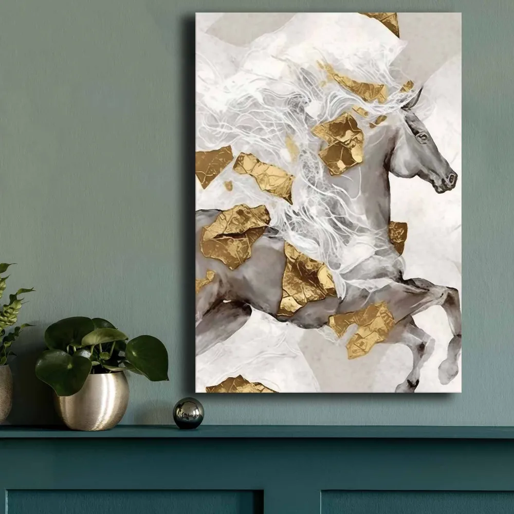Tablou canvas Wallity 70100GSC-013, Multicolor