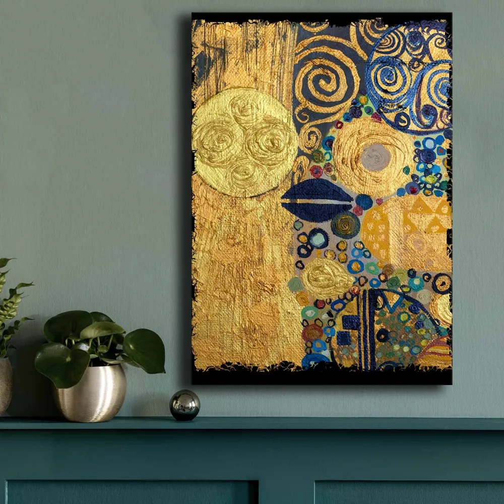 Tablou canvas Wallity 70100GSC-020, Multicolor