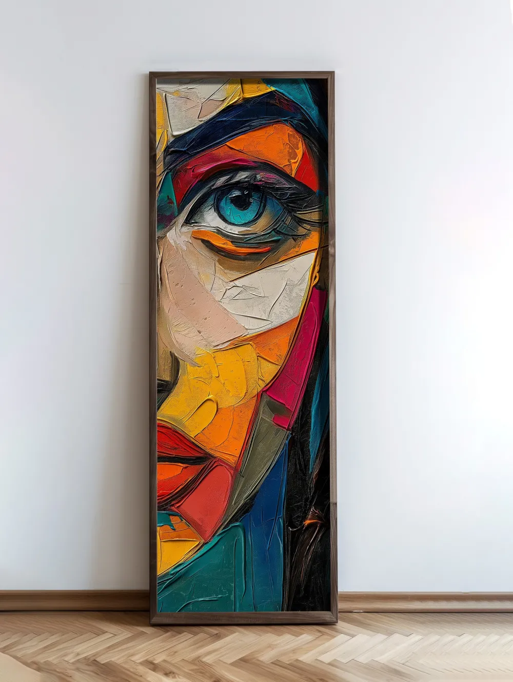 Tablou MDF cu ramă Wallity EMR078, Multicolor