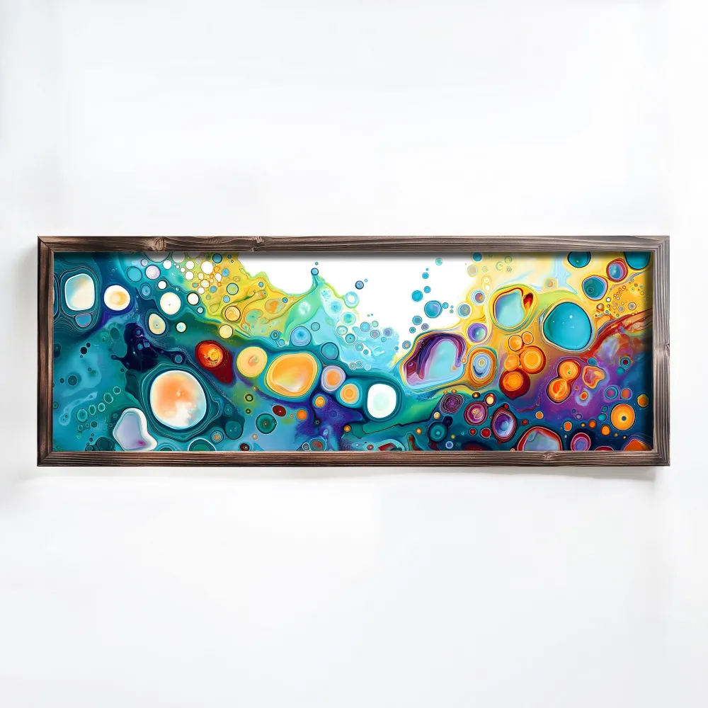 Tablou MDF cu ramă Wallity EMR020, Multicolor