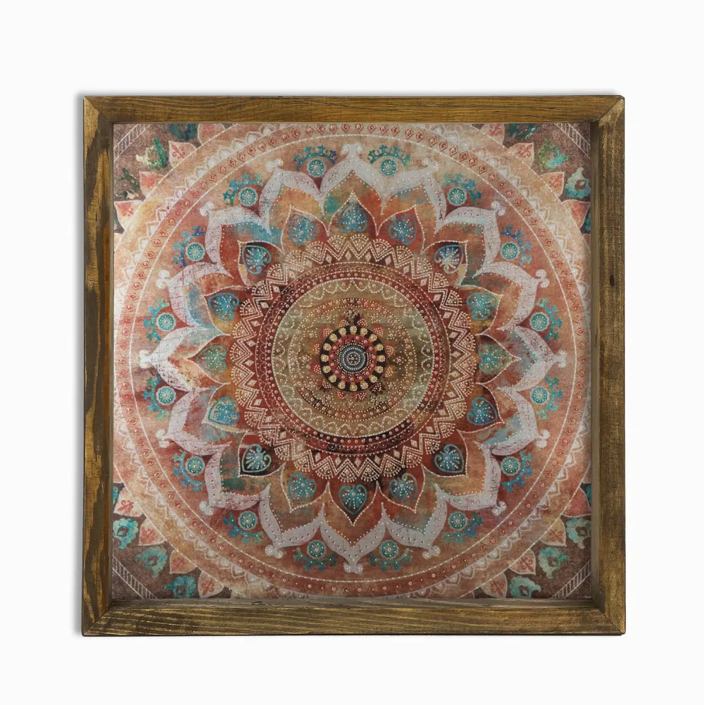 Tablou MDF cu ramă Wallity MZM249, Multicolor