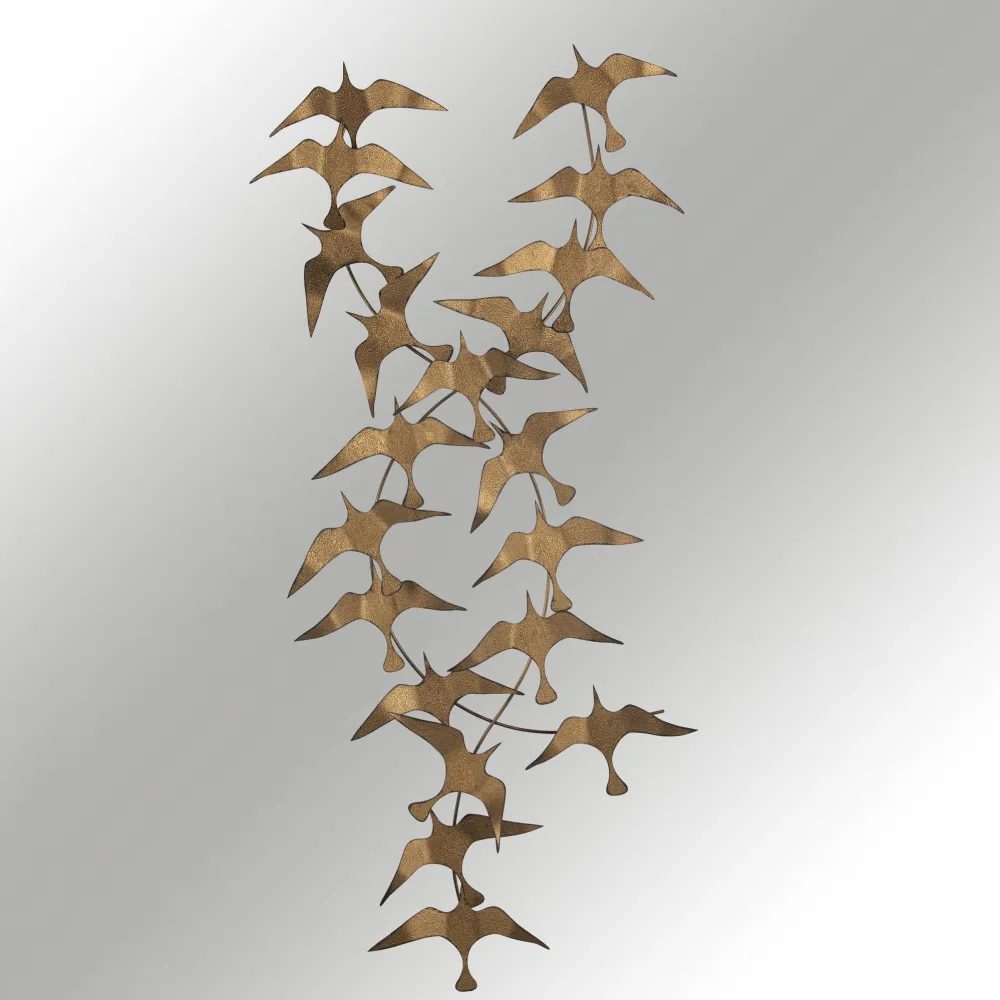 Decorațiune de perete din metal Wallity Sahika, Multicolor